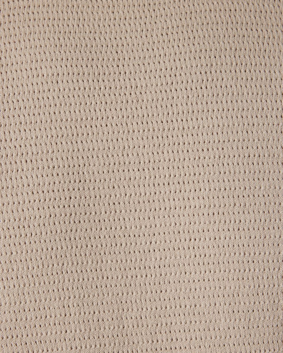 Crew Short Sleeve Knit, Bone, hi-res